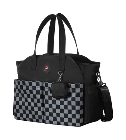 SUPROMOMI Diaper Bag Tote (Black)