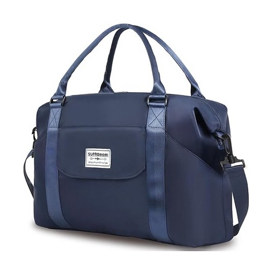 SUPROMOMI Large Travel Duffel Bag (Navyblue)