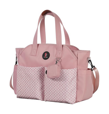 SUPROMOMI Diaper Bag Tote (Pink)