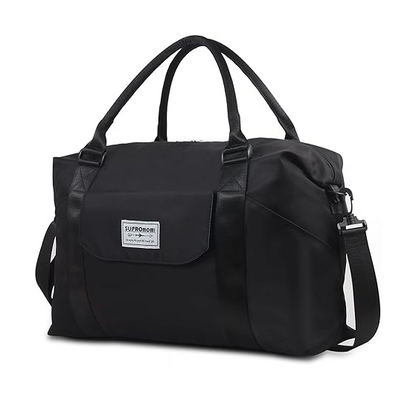 SUPROMOMI Travel Duffel Bag (Black)