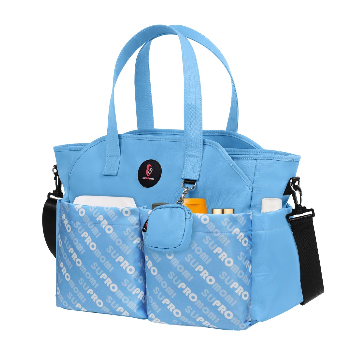 SUPROMOMI Diaper Bag Tote (Skyblue)